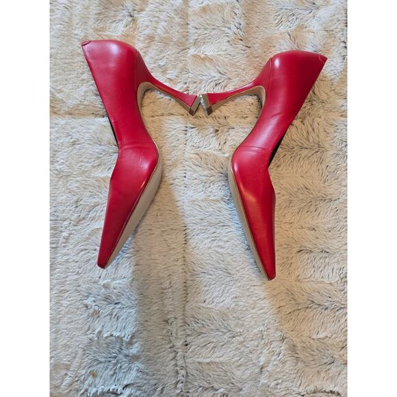 NWT Maeve Red Pump Heels - New 37 EU (6.5-7.0 US) - Picture 5 of 6